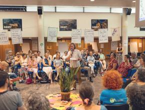 Francis Morlon, vice-président en charge de la transition écologique, a ouvert le forum.